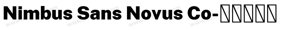 Nimbus Sans Novus Co字体转换